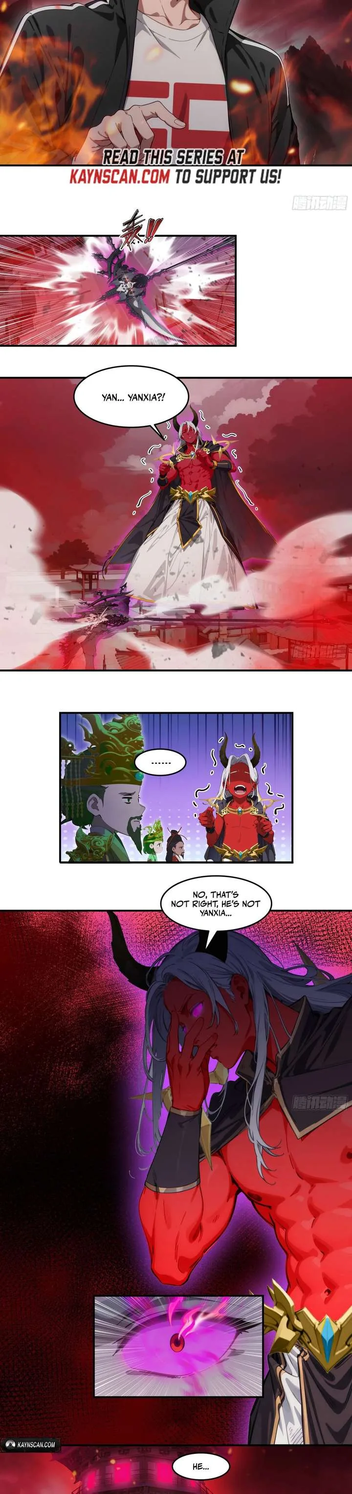 The Evil God Descends, I Own Great Hell Chapter 95 page 2
