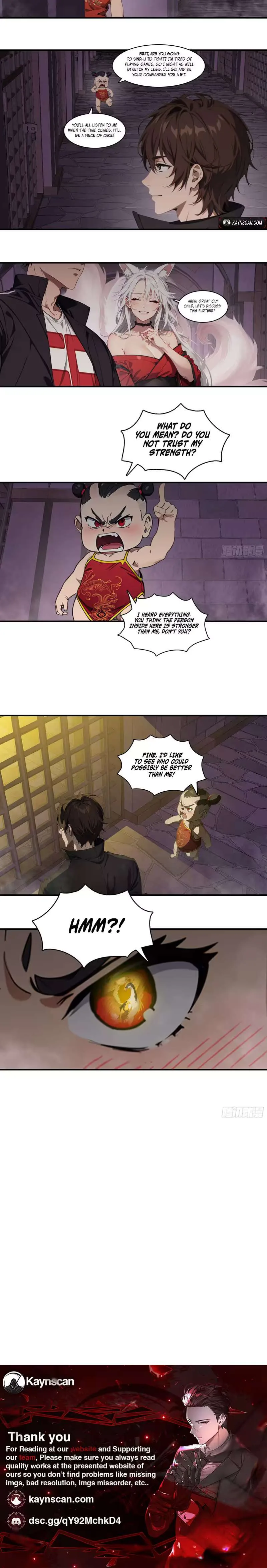 The Evil God Descends, I Own Great Hell Chapter 100 page 3