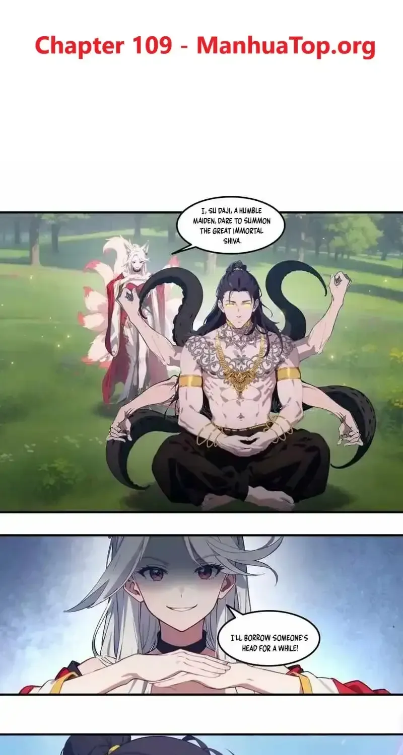 The Evil God Descends, I Own Great Hell Chapter 109 page 1