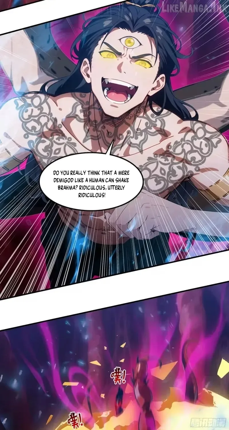 The Evil God Descends, I Own Great Hell Chapter 113 page 17