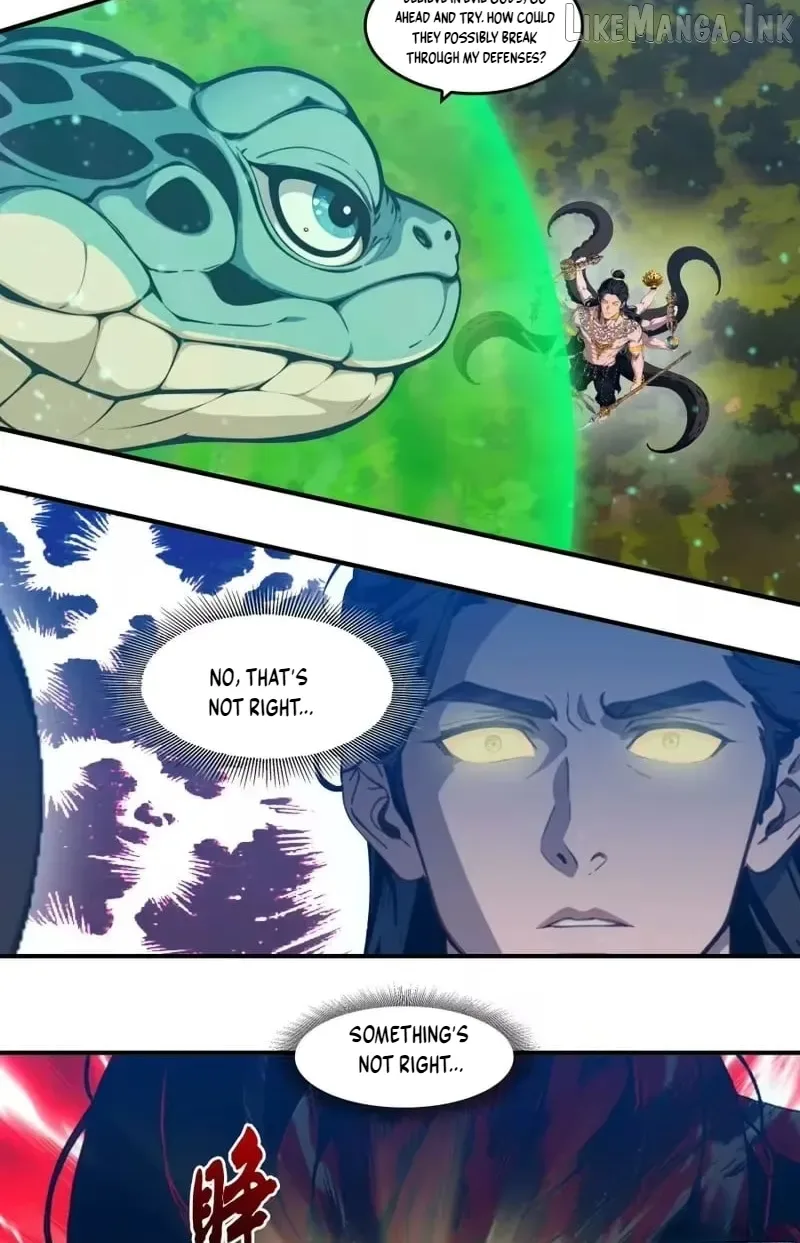 The Evil God Descends, I Own Great Hell Chapter 110 page 4