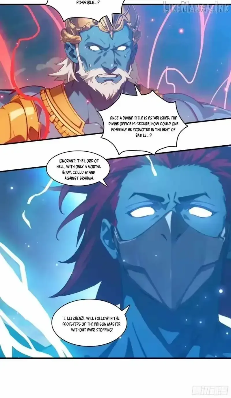 The Evil God Descends, I Own Great Hell Chapter 117 page 24
