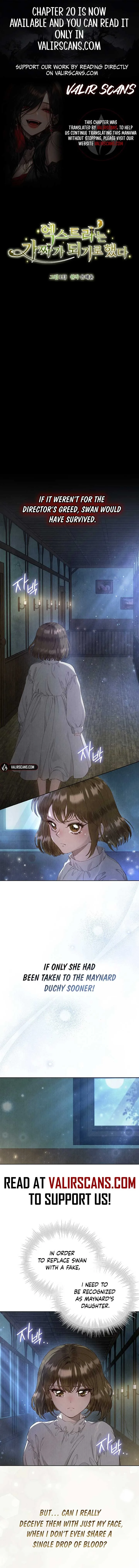 The Extra Decided to Be Fake Chapter 4 page 2