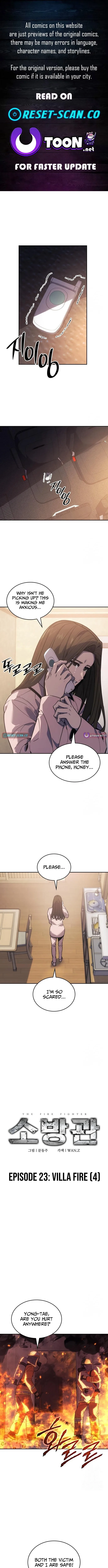 The Fire Fighter Chapter 23 page 1