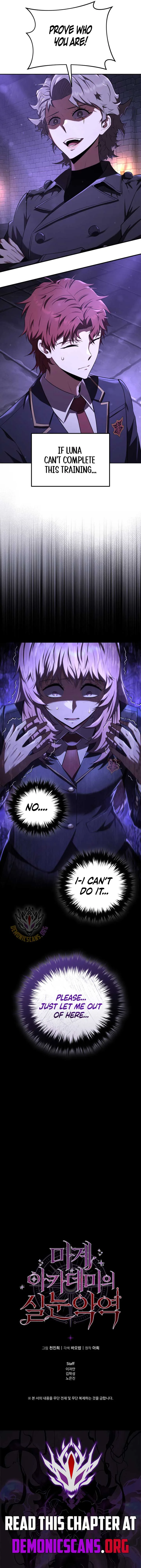 The Fox-Eyed Villain of the Demon Academy Chapter 25 page 15