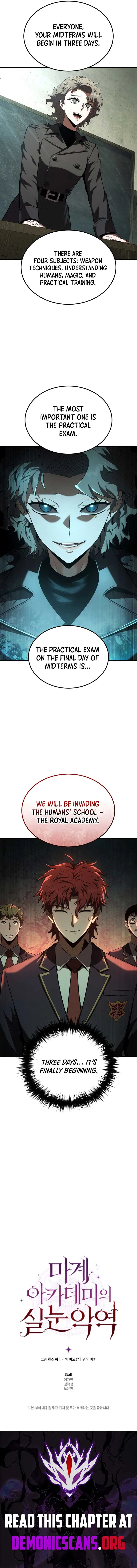 The Fox-Eyed Villain of the Demon Academy Chapter 34 page 16