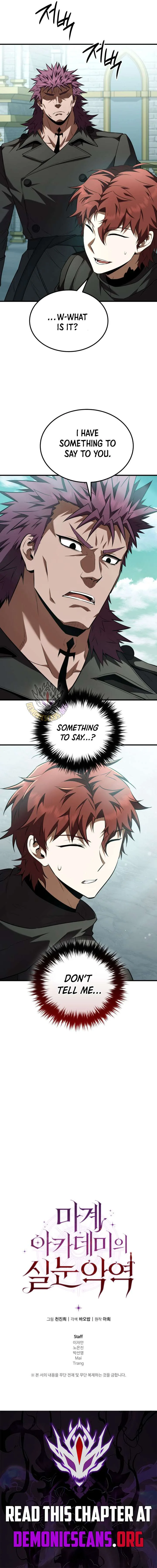 The Fox-Eyed Villain of the Demon Academy Chapter 56 page 16
