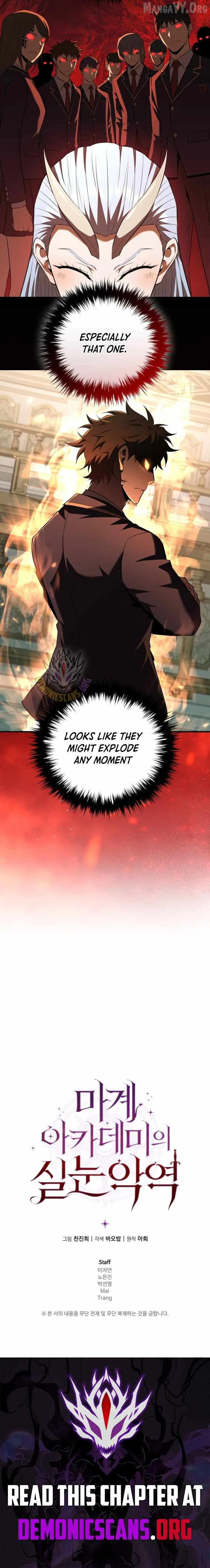 The Fox-Eyed Villain of the Demon Academy Chapter 58 page 16
