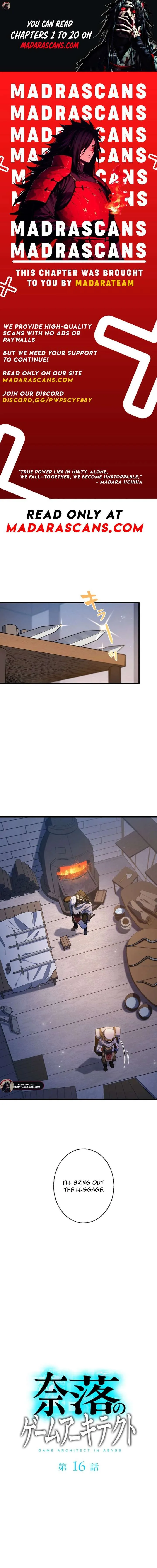 The Game Architect of the Abyss Chapter 16 page 1