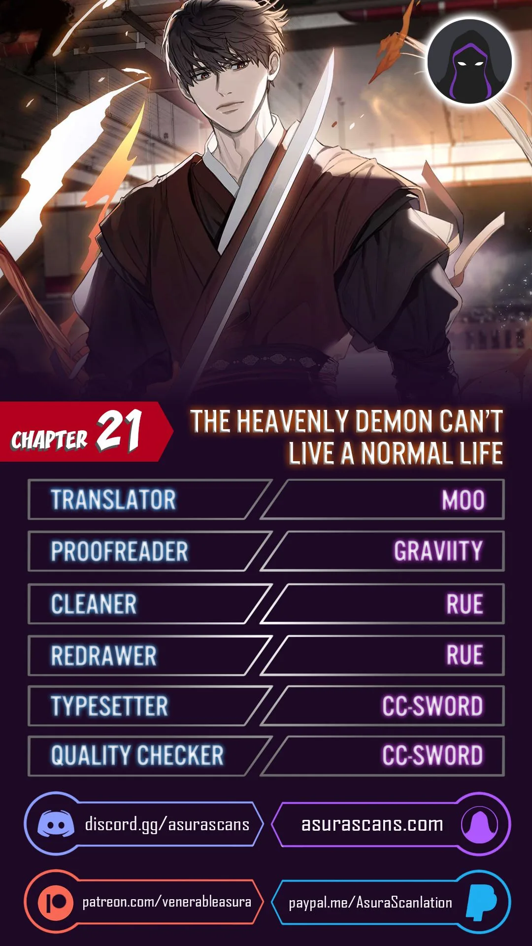 The Heavenly Demon Can’t Live a Normal Life Chapter 21 page 1