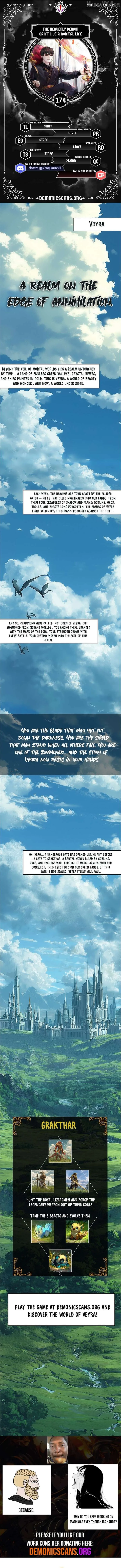 The Heavenly Demon Can’t Live a Normal Life Chapter 174 page 1