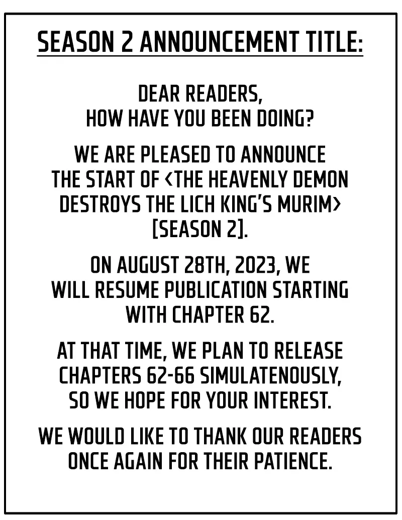 The Heavenly Demon Destroys the Lich King’s Murim Chapter 61.6 page 2