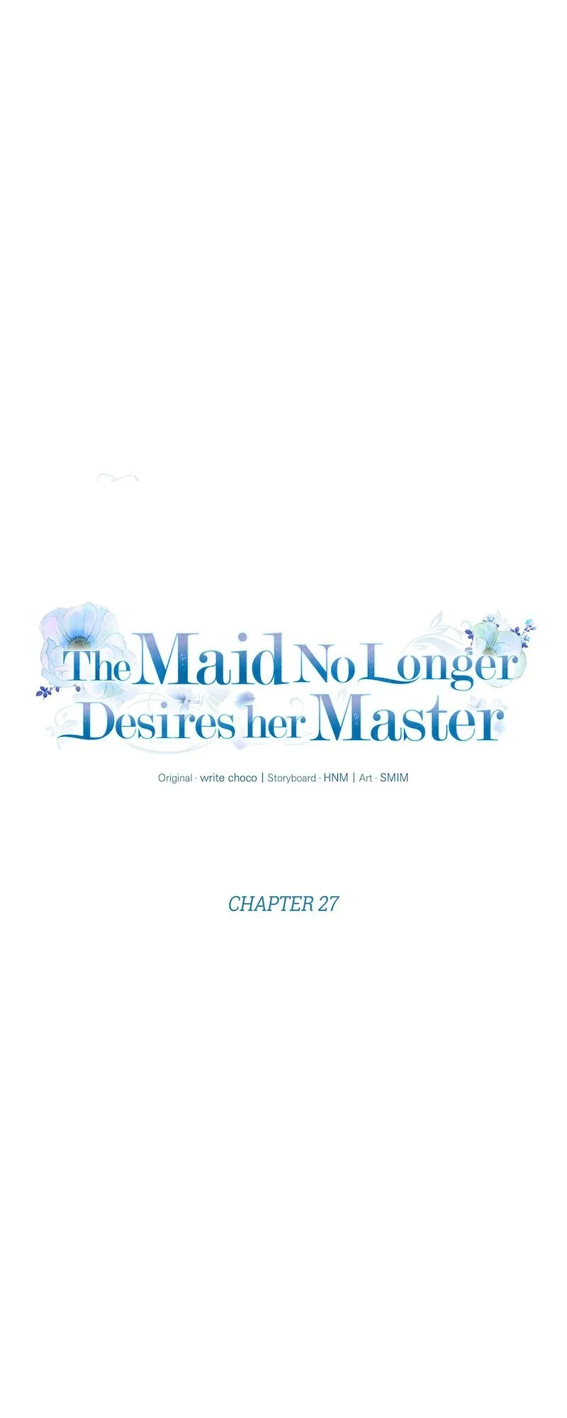 The Maid No Longer Desires her Master Chapter 27 page 12