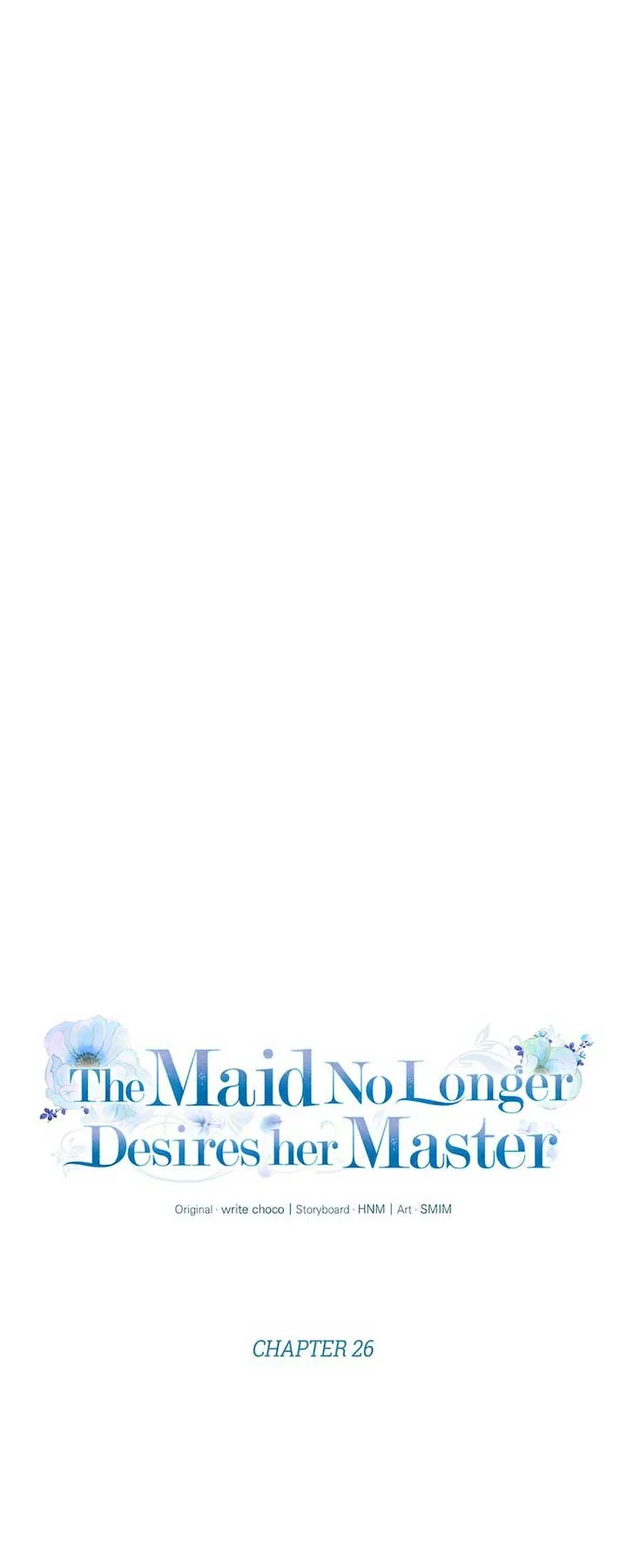 The Maid No Longer Desires her Master Chapter 26 page 12