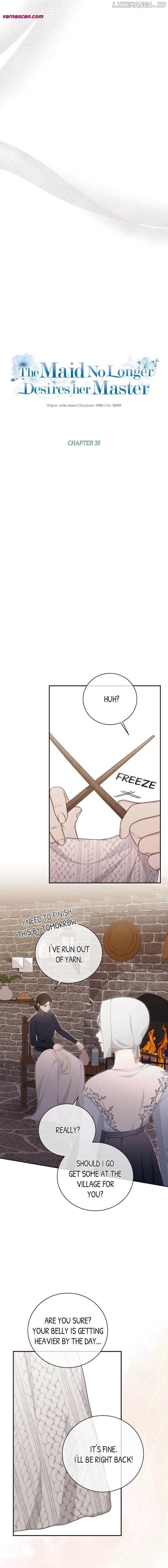The Maid No Longer Desires her Master Chapter 35 page 6