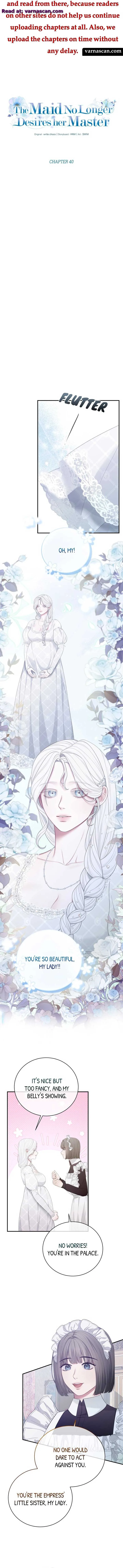 The Maid No Longer Desires her Master Chapter 40 page 5