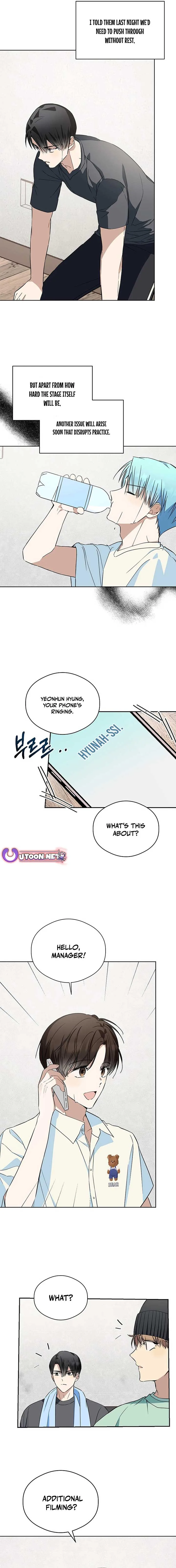 The Maknae Has to Be an Idol Chapter 24 page 14