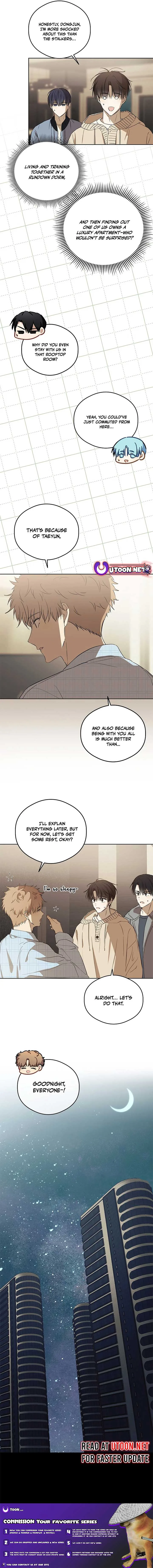 The Maknae Has to Be an Idol Chapter 33 page 11