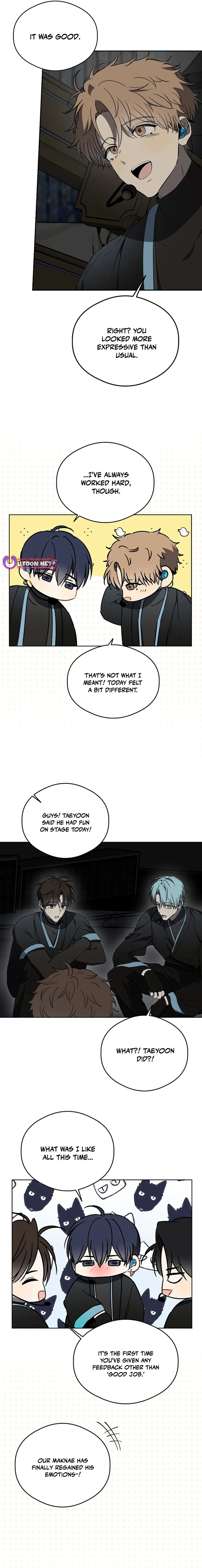 The Maknae Has to Be an Idol Chapter 38 page 12
