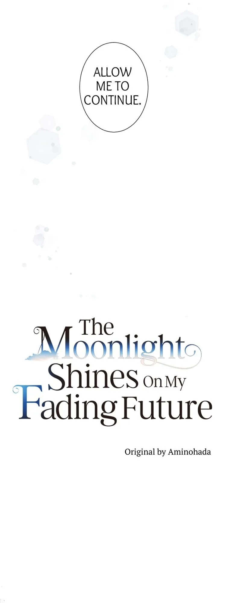 The Moonlight Shines On My Fading Future Chapter 28 page 15
