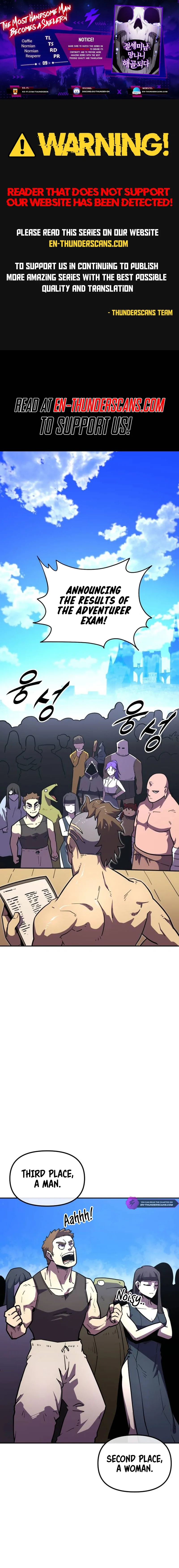 The Most Handsome Man Becomes a Skeleton Chapter 9 page 2