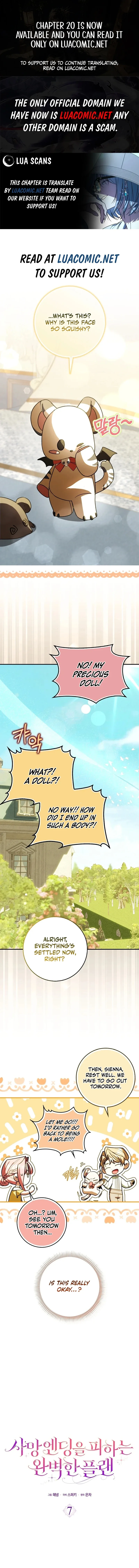 The Perfect Plan to Avoid the Death Ending Chapter 7 page 2