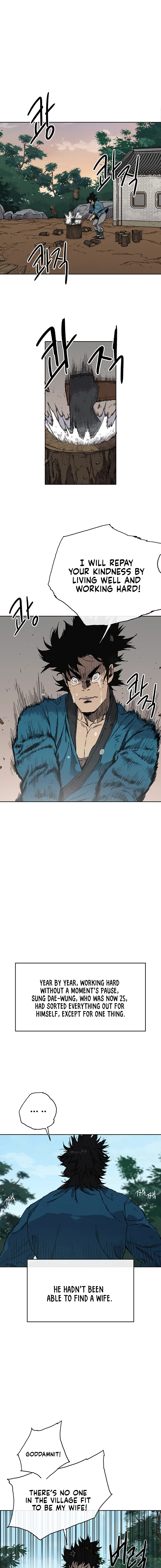 The Undefeatable Swordsman Chapter 1 page 4