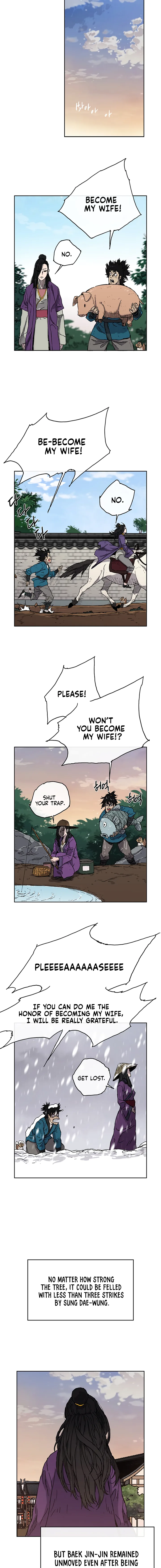 The Undefeatable Swordsman Chapter 1 page 8