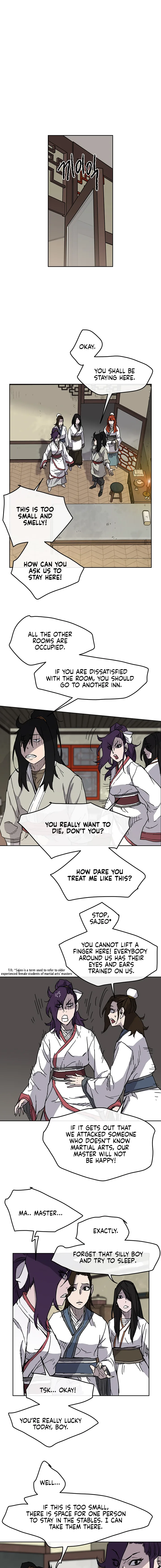 The Undefeatable Swordsman Chapter 12 page 11