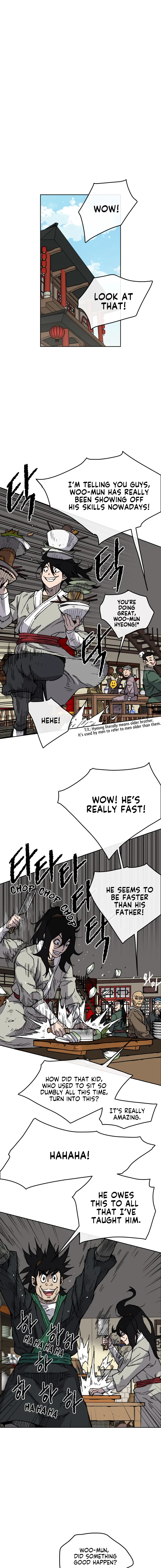 The Undefeatable Swordsman Chapter 11 page 8