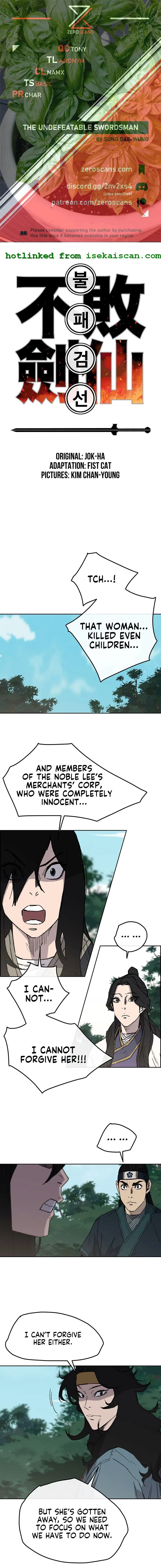 The Undefeatable Swordsman Chapter 28 page 2