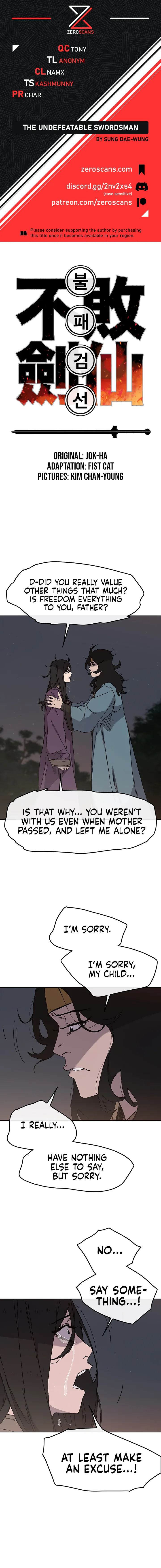 The Undefeatable Swordsman Chapter 29 page 2
