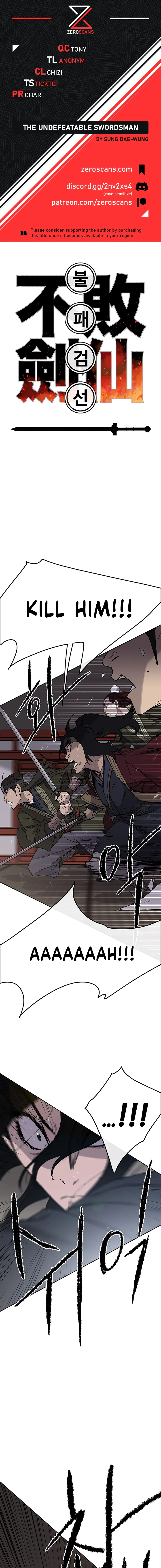 The Undefeatable Swordsman Chapter 31 page 2