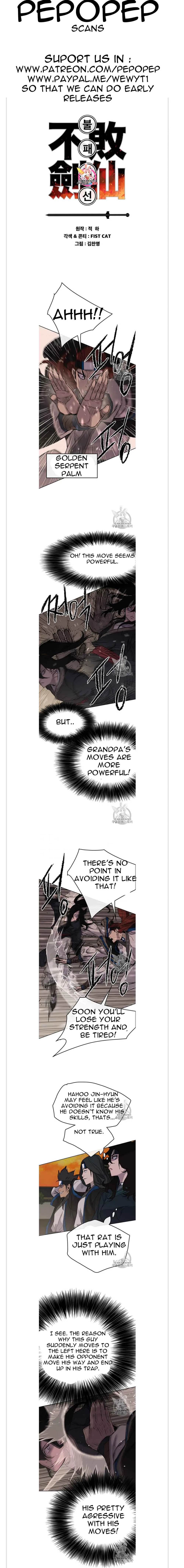 The Undefeatable Swordsman Chapter 37 page 2