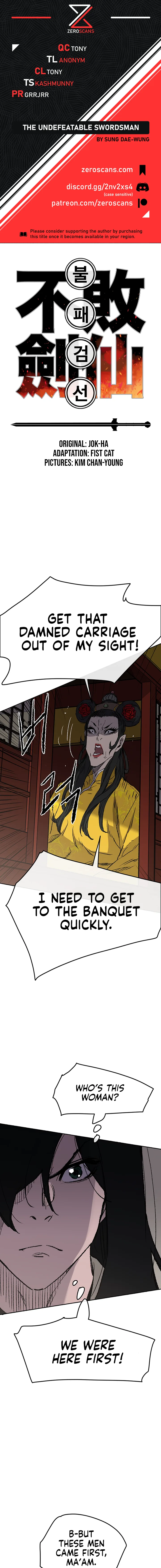 The Undefeatable Swordsman Chapter 41 page 2