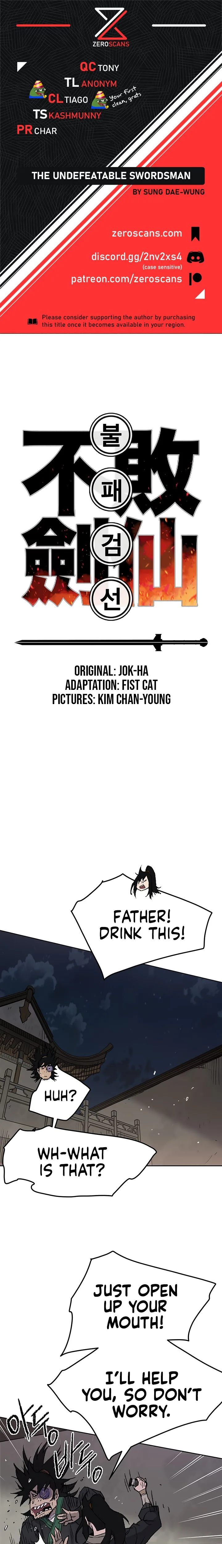 The Undefeatable Swordsman Chapter 47 page 2