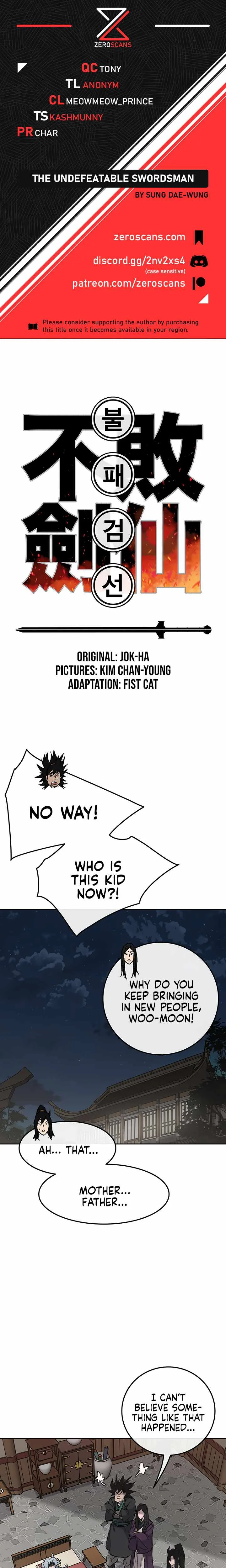 The Undefeatable Swordsman Chapter 56 page 2