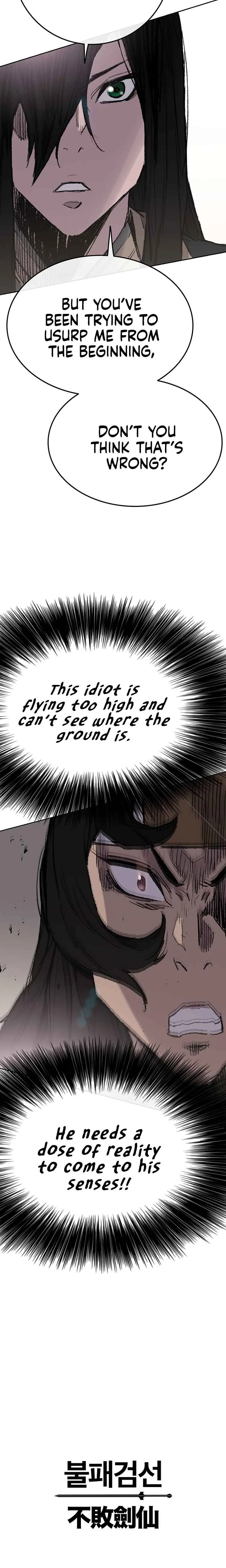 The Undefeatable Swordsman Chapter 62 page 28
