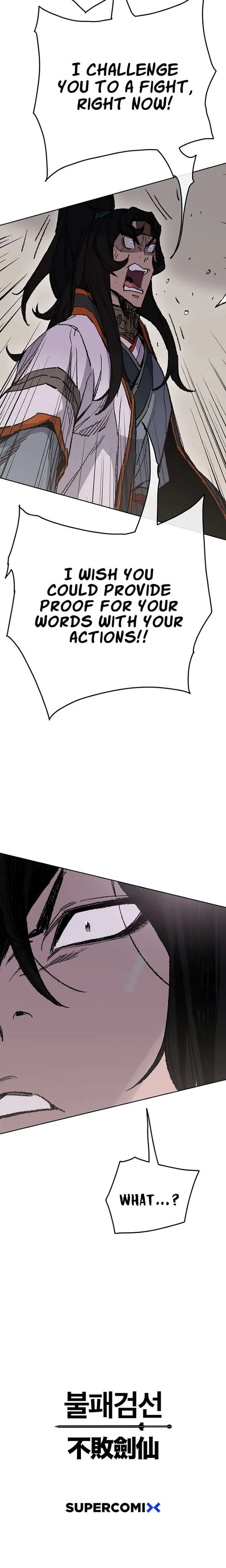 The Undefeatable Swordsman Chapter 64 page 24