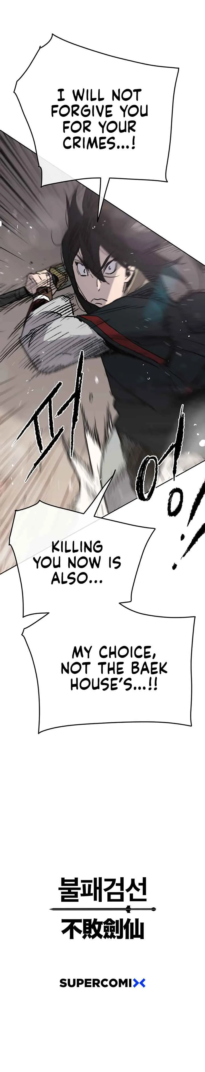 The Undefeatable Swordsman Chapter 68 page 27
