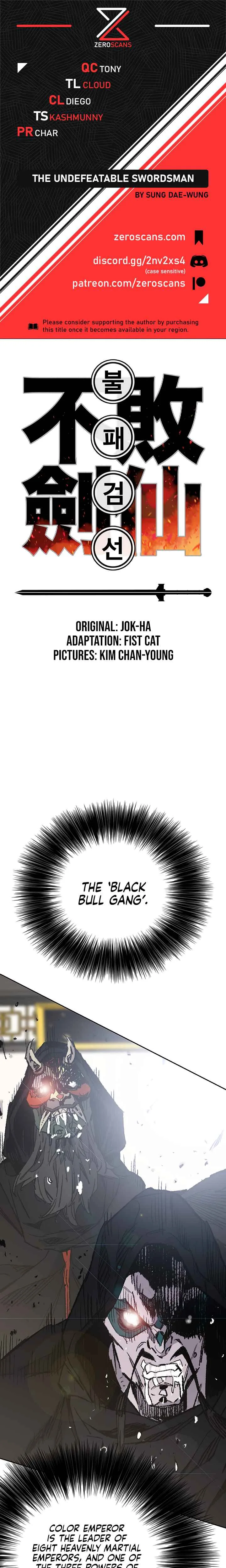 The Undefeatable Swordsman Chapter 70 page 2