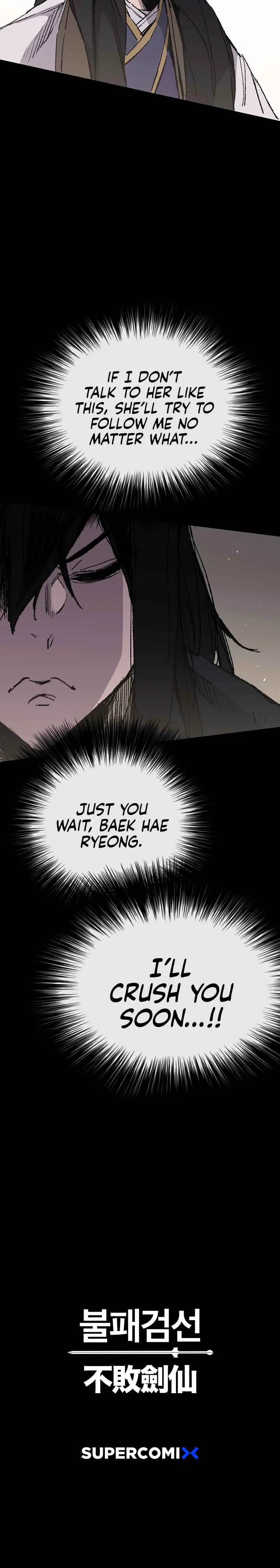 The Undefeatable Swordsman Chapter 77 page 20