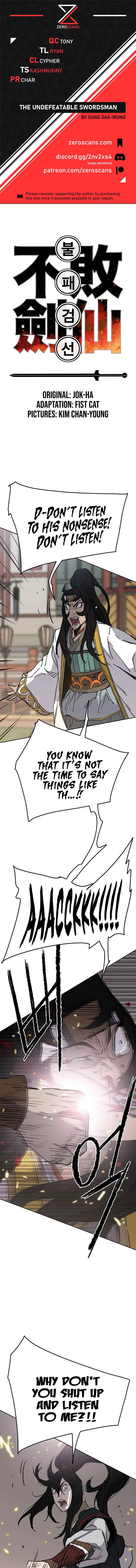 The Undefeatable Swordsman Chapter 79 page 2