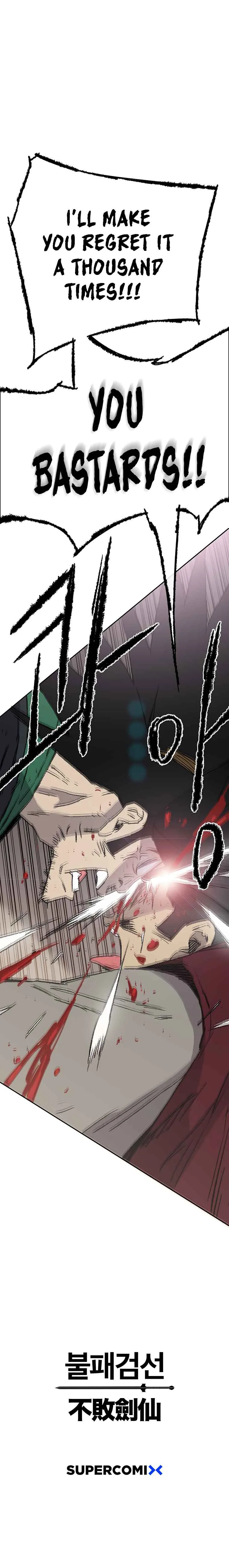 The Undefeatable Swordsman Chapter 80 page 21