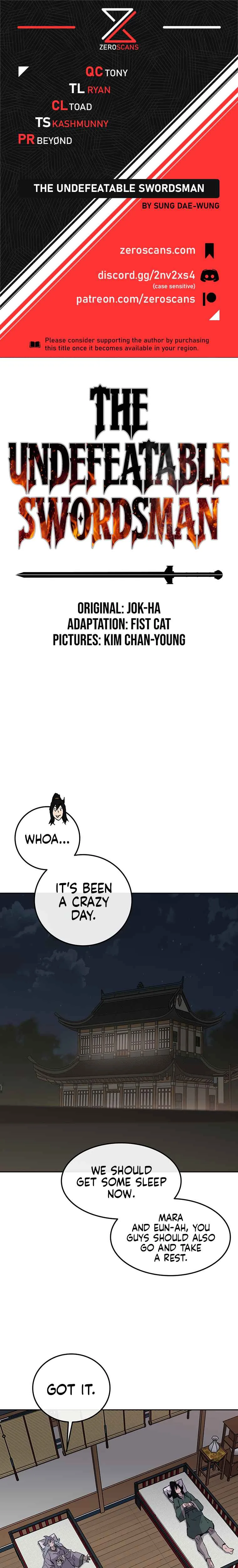 The Undefeatable Swordsman Chapter 91 page 2