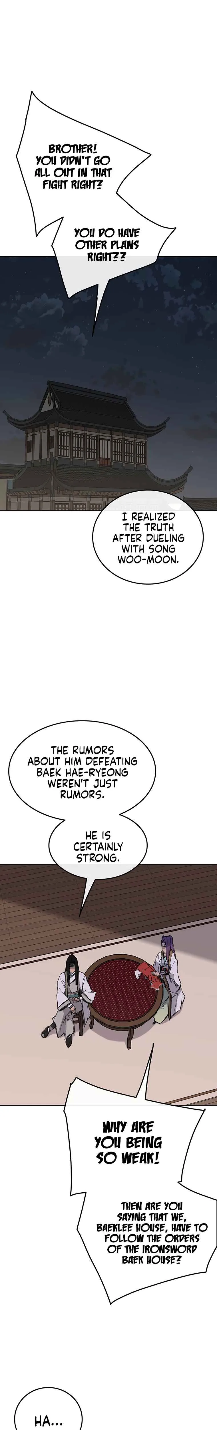 The Undefeatable Swordsman Chapter 90 page 21