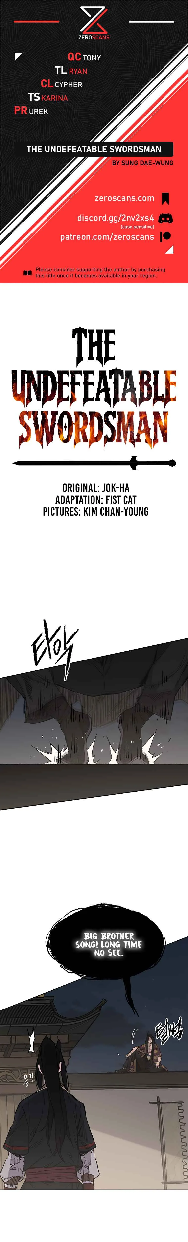 The Undefeatable Swordsman Chapter 97 page 2