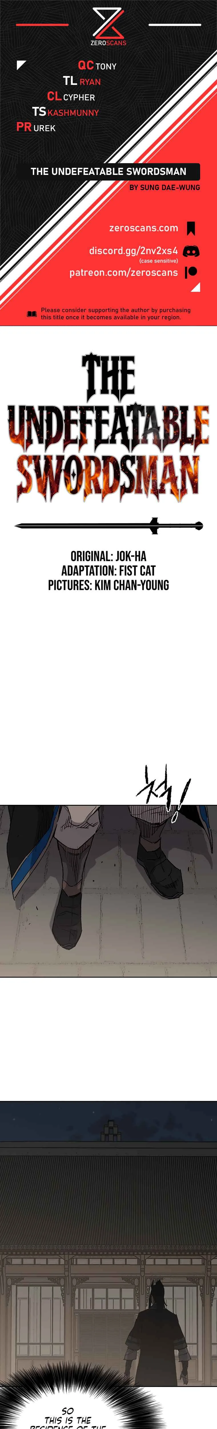 The Undefeatable Swordsman Chapter 99 page 2
