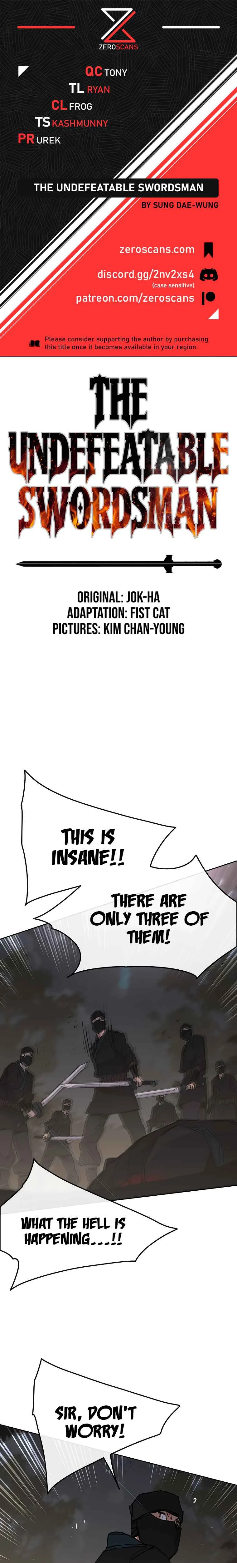The Undefeatable Swordsman Chapter 101 page 2