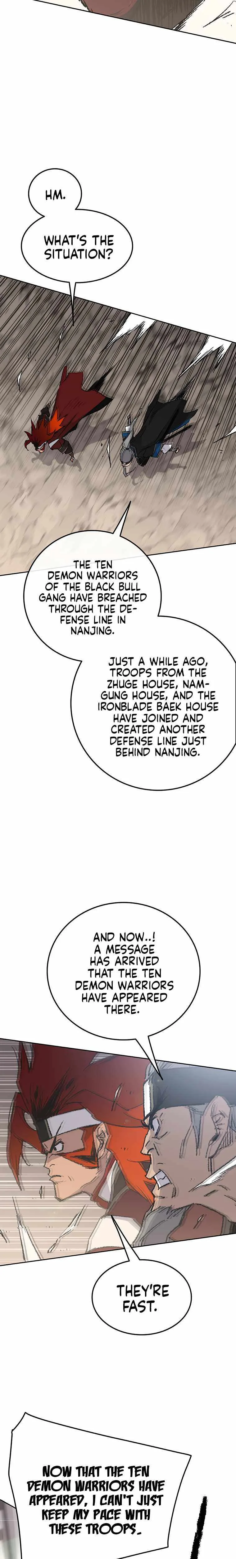 The Undefeatable Swordsman Chapter 100 page 8